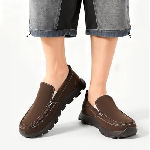 Image of Cheval Men Casual Slip On Loafers, Mens Comfortable Moccasin Shoes for Walking and Driving, Soft Daily Sneaker, Mocasines para Hombre