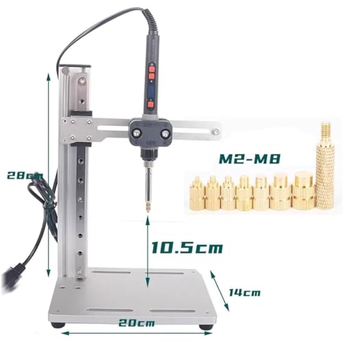 Presse à chaud verticale pour corriger les inserts de travers en impression 3D - 7