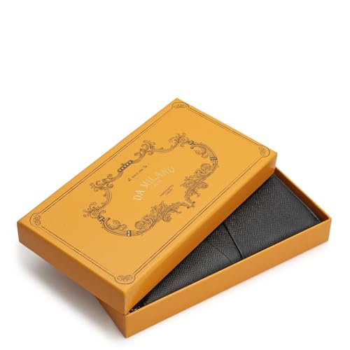 Image of Da Milano Premium Leather Wallet for Women | Multi Compartment Travel Wallet - Black (10072A-OL)