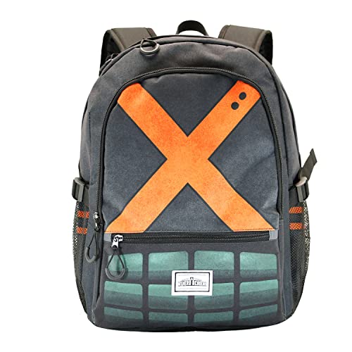 Karactermania My Hero Academia X-Mochila Fight HS FAN, Gris