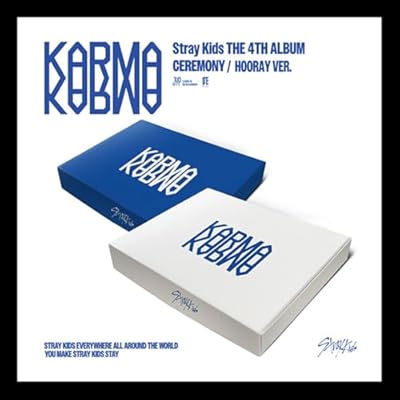 (2 Set.) STRAY KIDS KARMA The 4th Album STANDARD. / 2CD+2 Photo Book+20 Card+2 Poster+2POB+GIFT