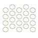 Healifty 50 Piezas de Madera de Bambú Atrapasueños Anillos Aros Aros Redondos...