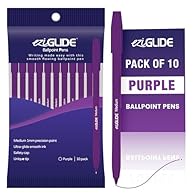 ULTIMATE QUALITY: EziGlide's unique ballpoint pen tips are precisely engineered to ensure you enjoy the ultimate easy writing experience - for all your writing, drawing and colouring needs. INK TECHNOLOGY: EziGlide Pens contain an advanced ink formul...