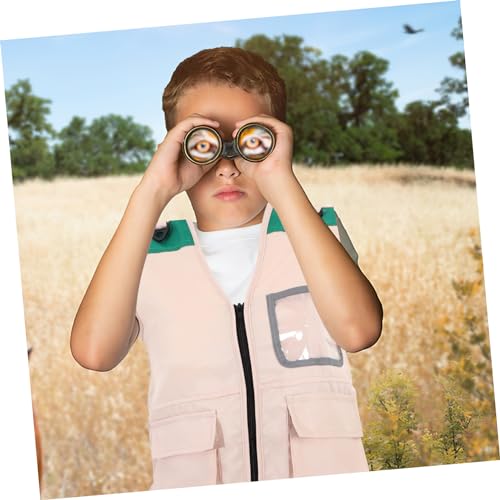 Vaguelly Outdoor Adventure Vest Tank Tops Child Camping Explorer Vest Child Outdoor Vest Child Outdoor Exploration Vest Lightweight Explorer Vest Children's Clothing Fabric Cosplay4