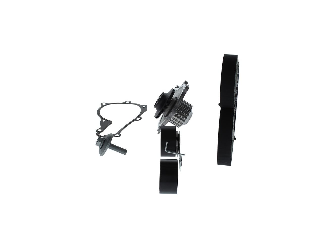 BOSCH 1 987 946 988 Kit cinghia distribuzione pompa acqua N° denti: 141 25,4 mm Compatibilità con PEUGEOT 207 WA, WC 208 I Hatchback CA, CC 2008 Station Wagon CU 3008 0U 308 II | Compatibile con: Citroen Berlingo furgone/berlina, BERLINGO MULTISPACE, BERL