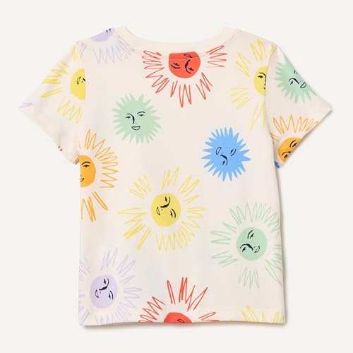 Image of Amazon Essentials Girls and Toddlers' Short-Sleeve T-Shirts