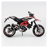 Boutique 1:12 Mini Für Hypermotard 1100 EVO SP Korsika Simulationslegierung Motorrad Modell Erwachsenen Sammlung Geschenk Spielzeugauto