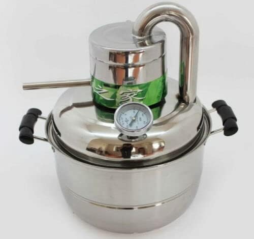 10L Stainless Distiller Moonshine Still Home Brew kit Oil Boiler