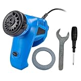 LOL-FUN 電動ドリルビットシャープナー ドリルビット研削盤 高速 研削ホイール、レンチ付き 全ビット対応 (1/8-15/32インチ)