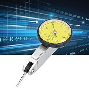 0‑0,8 mm wijzerplaatindicator,Roestvrijstalen wijzerplaatindicator Hoge gevoeligheid hefboom meetmeter met automatisch…