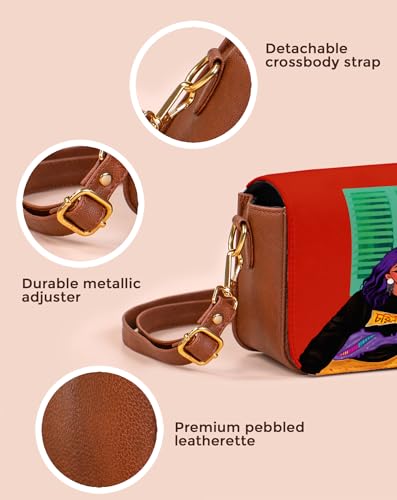 Image of Kalankit Rakhi Gift Hamper For Sister | Rakhi Gift For Girls, Sling Bag For Women, Travel Crossbody Bags, Stylish Cross Sling Bags for Woman | Rakhi Gifts For Sister, Gifts for Rakshabandhan