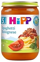 Hipp Spaghetti Bolognese, 6er Pack (6 x 190 g) - Bio