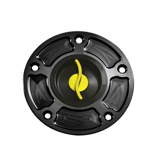 Bouchon de réservoir d'essence anodisé or pour moto Suzuki GSXR usiné en aluminium CNC