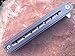 TACTICAL GEARZ Titanium Pocket Folding Knife for EDC! Solid Tc4 Titanium Handle. D2 Steel Tanto Blade! (Onyx Midnight)