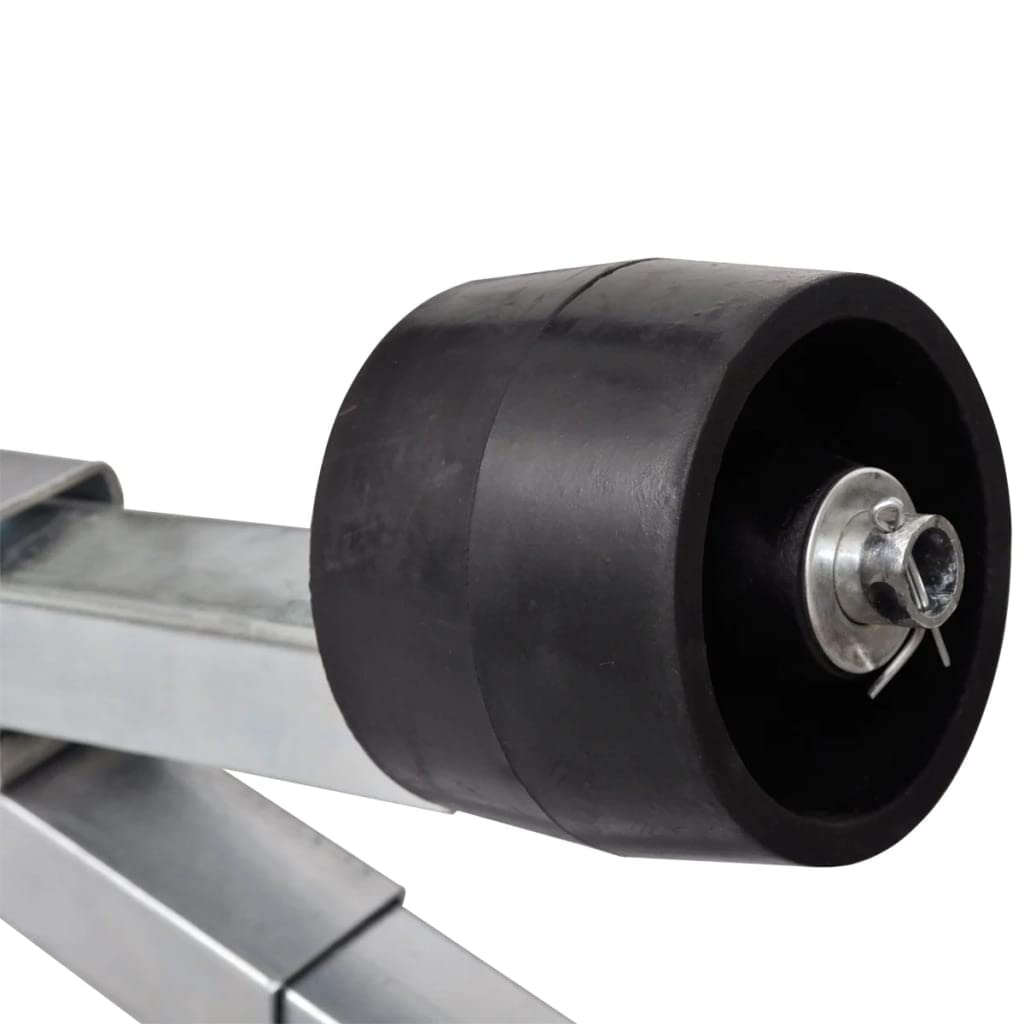 (2) 8' Long Marine Carpet BLACK Bunk Boards w/PADDING