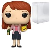 Funko The Office - Figura de vinilo de Erin Hannon con Happy Box y Champagne Pop! (Incluye funda protectora compatible con Pop Box)
