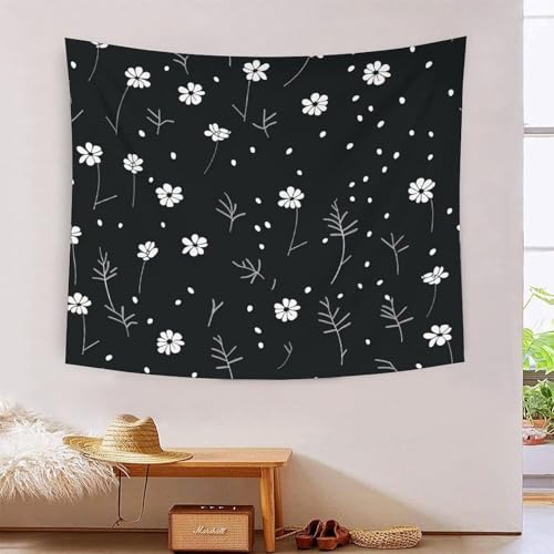 Tapisserie fleur 3D effet tissu mural décoration grand format 180x230
