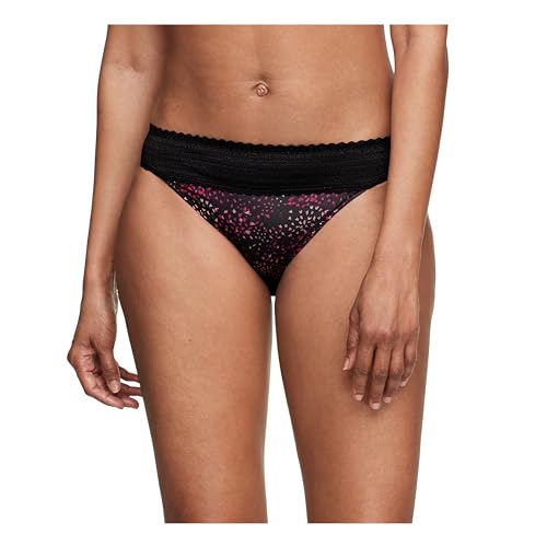 Image of Warner's womens No Pinching No Problems Dig-free Comfort Waist With Lace Microfiber Hipster 5609j