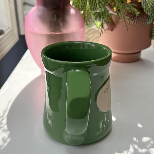 Taza de cerámica verde 16 oz Abbey Gift Tis a Blessing to Be Irish miniatura 5