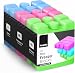 KEPLIN Mini Freezer Ice Packs (6 Pack) – Multicolour Reusable Cooling Blocks for Lunch Boxes, Small Cooler Bags, Travel & Picnic – Compact Design with Long Lasting Cooling Performance