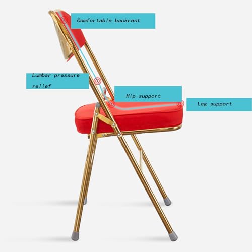 Chaise pliante réglable en titane légère portable et compacte verte - 5