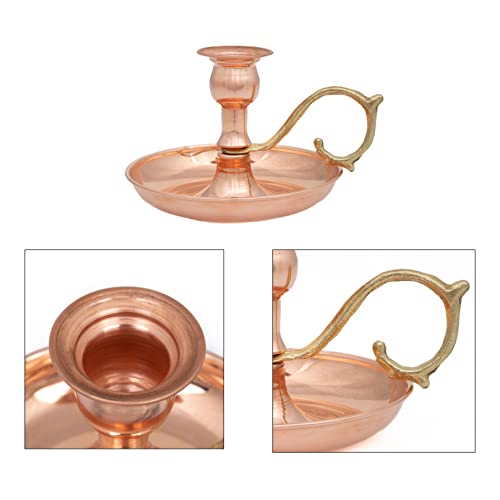 Onart Home CH001 Copper Handmade Candle Holder thumb #2