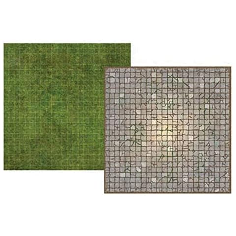 Loke Battlemats Battle Map Board - Dungeon & Grassland Cover
