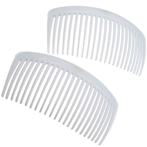 Camila Paris CP3024 Hair Side Comb, 4" Large French Twist Hair Combs Clips