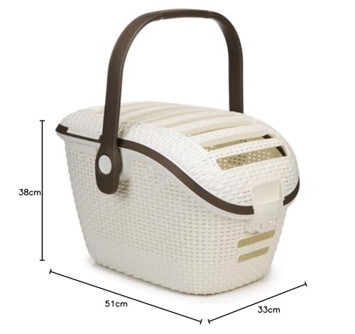 Curver Pet Transportbox L: 51 cm B: 38 cm H: 33 cm weiss