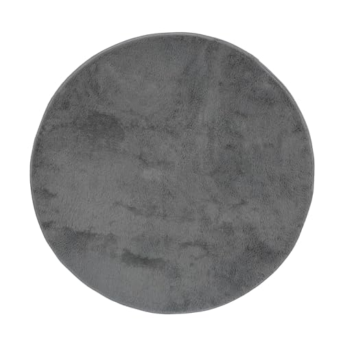 Elektronischer Schlagzeugteppich, schalldichte Matte, Plüsch, Samt, Schallabsorption, Trommelteppich für Musikstudio, Praxis, Zuhause, rund, 1,2 m