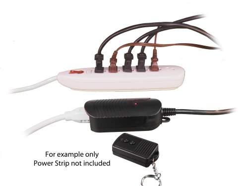 Uninex PS51FNSKU Indoor Outdoor Wireless Remote Control Switch Power Outlet, 115V AC Plug, UL Listed - Thumbnail 7