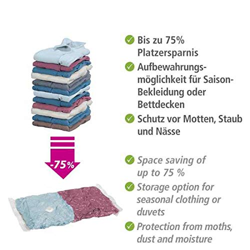 Set 2 Pezzi Borsa Sottovuoto In Plastica - 4