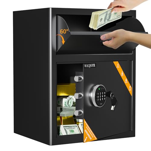 WASJOYE 2.6 cu ft 40 lb Drop Safe