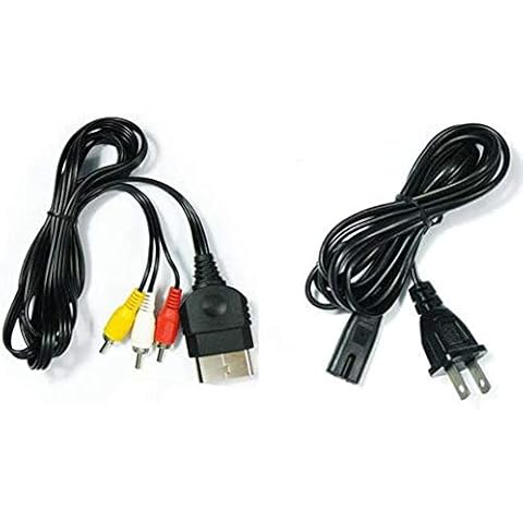 AV Cable and AC Power Cord for Xbox Cover