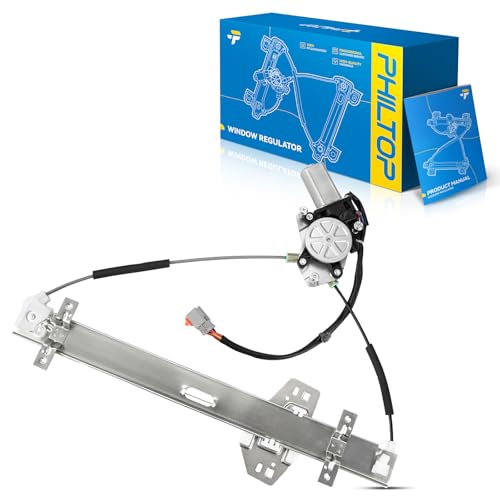 Image of PHILTOP 748-131 Front Left Driver Side Power Window Regulator and Motor