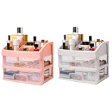 Genérico Cosmetics Organizer - Makeup Storage Box for Skincare | PP with Waterproof Design, Jewelry Holder, Compact Organizer for Bedroom Bathroom, Stylish Accessory for