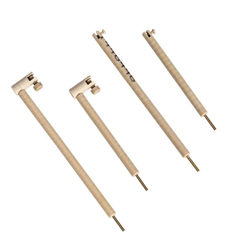 PEEK Electrode Clamp for 3-Electrode System Working Electrode Fixture 1PC | For gap applications, secure clamping for reliable electrochemical testing.(Lateral (L-shaped))