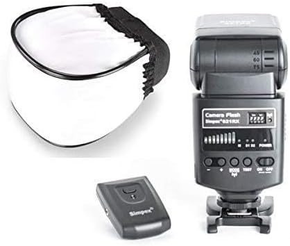 621 RX Universal Flash with a Free USB Light, Wireless Trigger, Carrying Pouch and a Free Flash Diffuser