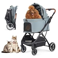 Amazon.co.jp: BEBEROAD PETS T5 ペットカート 猫 カート小型犬