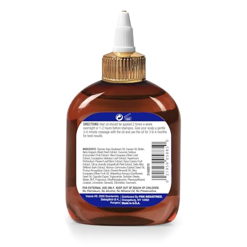 Difeel Biotin Pro Growth Premium Hair Oil 7.1 oz. - Infused with Fortifying Biotin for Healthy Hair Growth