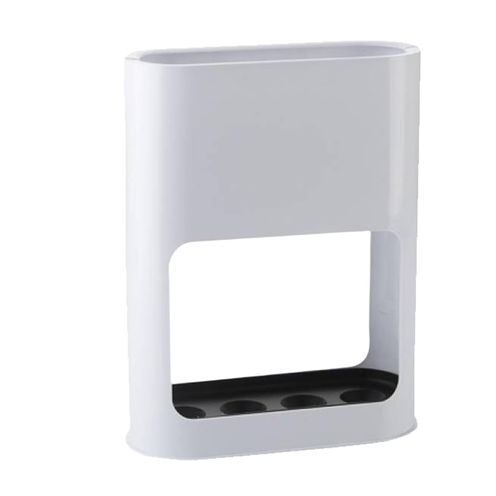 CJHFR472SG Umbrella Rack Rain Umbrella Floor Stand 4 Slot Household Storage Holder Office(White)