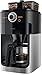 Produktbild Philips GrindundBrew HD7766/00 Filter-Kaffeemaschine (1000 W, doppelter Bohnenbehälter) schwarz/metall