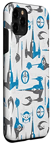 Coque iPhone 11 Pro Star Wars The Mandalorian et Grogu antichoc rigide - 3