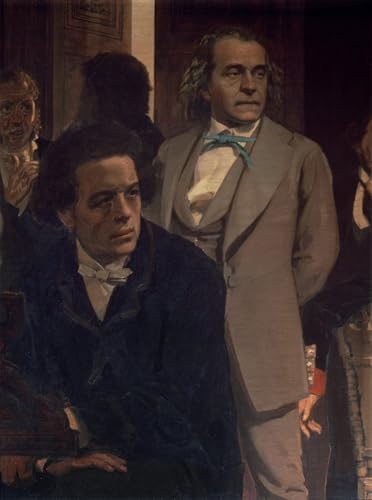Imprimé sur toile Anton Rubinstein Ilya Repin - Affiche décoration bureau 60x90