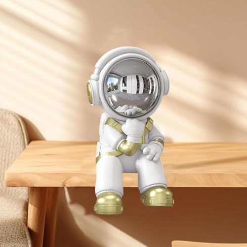 Figura de Astronauta de Resina para Escritorio 5.5x4.1x7.7 in miniatura 5