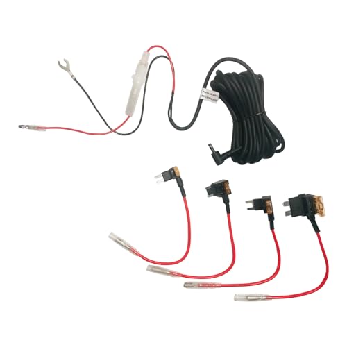 Image of Cobra Radar Detector Direct Hardwire Kit to Barrel Connector Power Cord for Easy Custom Installation, Compatible with Cobra RAD350 380 450 480i and 700i