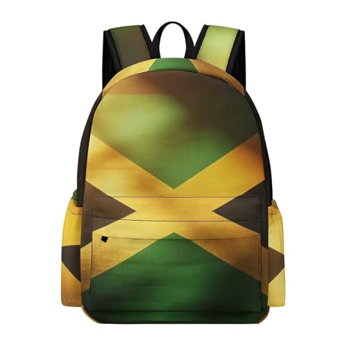 Sac à dos ordinateur portable grand format L unisexe imprimé Jamaïque