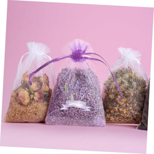 20 bolsitas sachet de lavanda de tela para aromatizar hogar miniatura 4