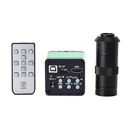 14MP Digitales Mikroskop Industriekamera Industrievideo Mikroskop Kamera Kit & Halterung & 100X C Mount Objektiv – Bild 7