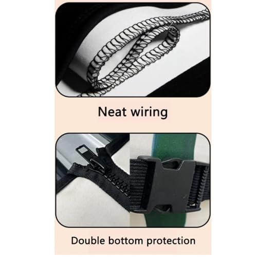 Lonas Impermeables Exterior, Cubierta Protectora De La Maleta, Espesar Antiarañazos A Prueba De Polvo Cubierta Protectora De La Maleta, Maleta Maleta con Ruedas Tapa De Caja Tela Anticaída(XX-Large) - imagen 3